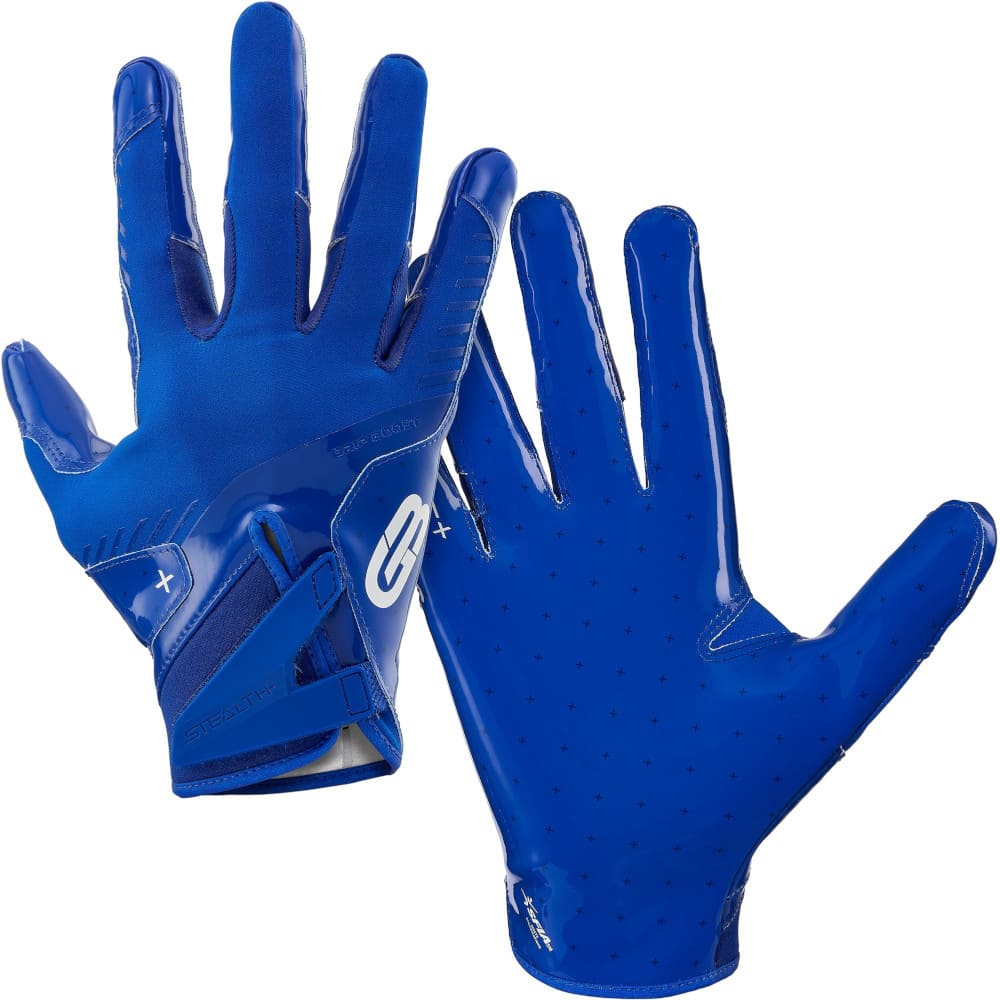 Playmaker Base: American Football Handschuhe Grip Boost Solid Stealth 6 Boost+ Blue Produktbild